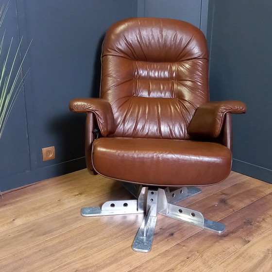 Image 1 of Unieke Vintage Draaifauteuil - Custom Made