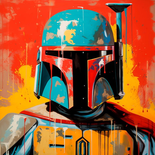 Artistiek schilderij - Alberto Ricardo - Star Wars 1