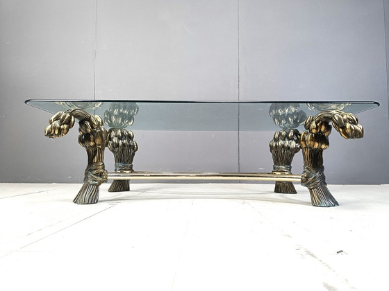 Image 1 of Messing vintage salontafel, 1970