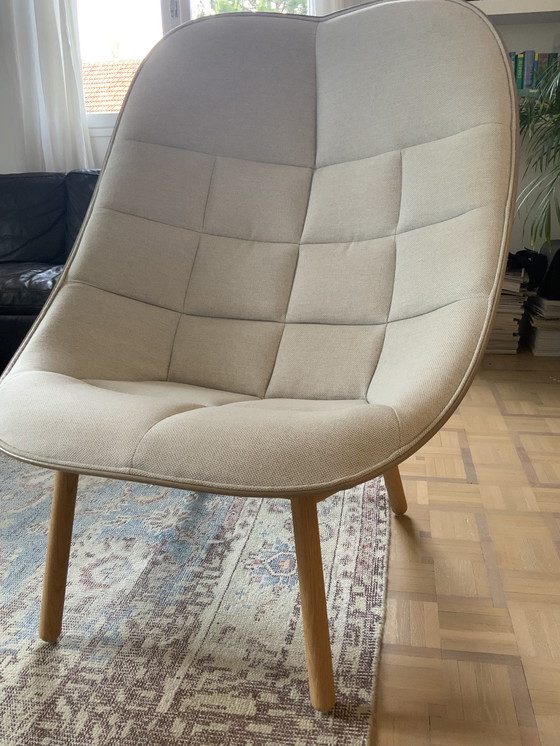 Image 1 of Hay Uchiwa Fauteuil Textiel Leer Uitvoering