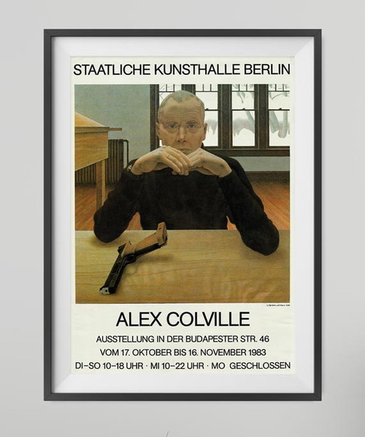 Colville, Alex - Tentoonstellingsaffiche, 1983