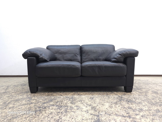 Image 1 of De Sede Ds 17 Designer sofa leren bank Desede Couch tweezitter