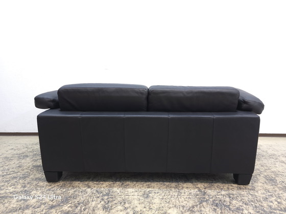 Image 1 of De Sede Ds 17 Designer sofa leren bank Desede Couch tweezitter