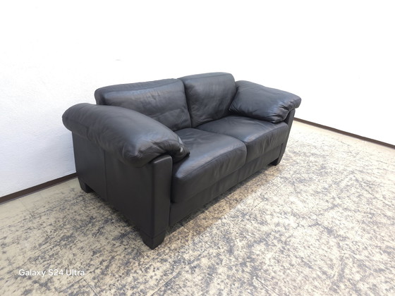 Image 1 of De Sede Ds 17 Designer sofa leren bank Desede Couch tweezitter