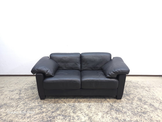 Image 1 of De Sede Ds 17 Designer sofa leren bank Desede Couch tweezitter