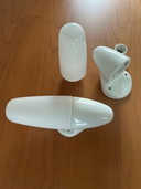 Set Wilhelm Wagenfeld Vintage Wandlampen