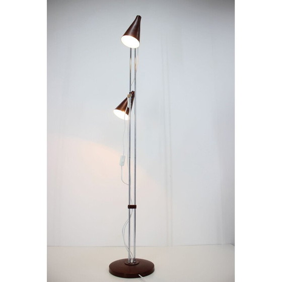 Image 1 of Vintage verstelbare vloerlamp van Josef Hurka, Tsjecho-Slowakije 1970