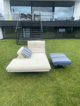 Koinor Zetel/Loungebed + Poef