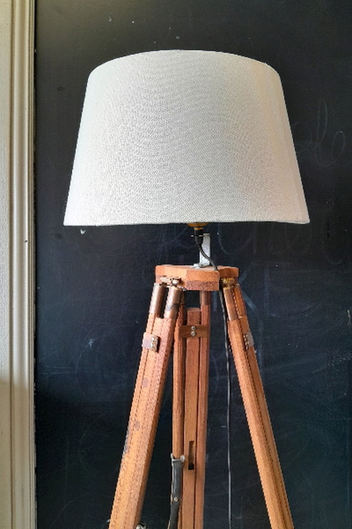 Vintage Fotostatief Lamp