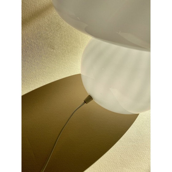Image 1 of Vintage XXL swirl Murano glazen lamp, Italië 1970
