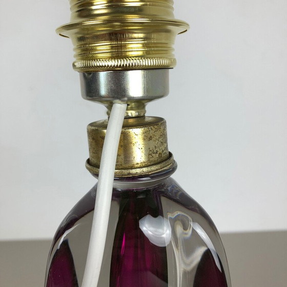 Image 1 of Vintage kristallen glazen tafellamp