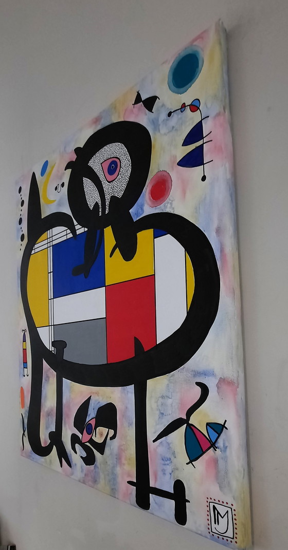 Image 1 of Marie-Jeanne van de Velde  - Miro meets Mondriaan