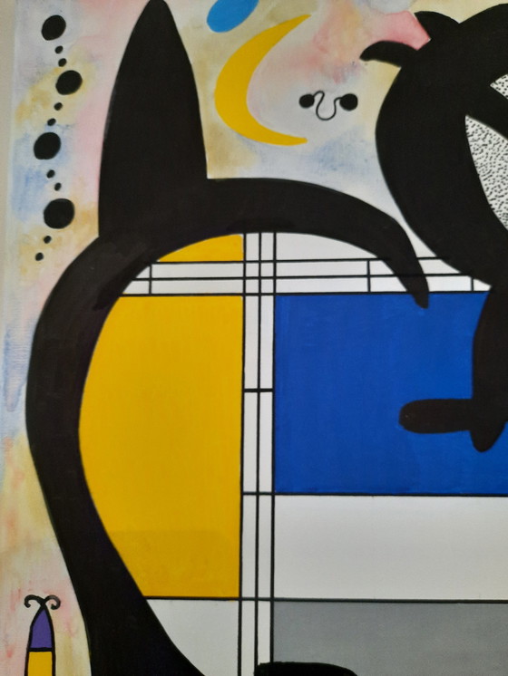 Image 1 of Marie-Jeanne van de Velde  - Miro meets Mondriaan