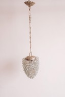 Handgeblazen Murano druiventros hanglamp
