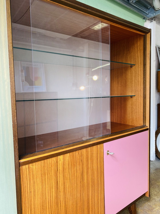 Image 1 of vintage highboard vitrine