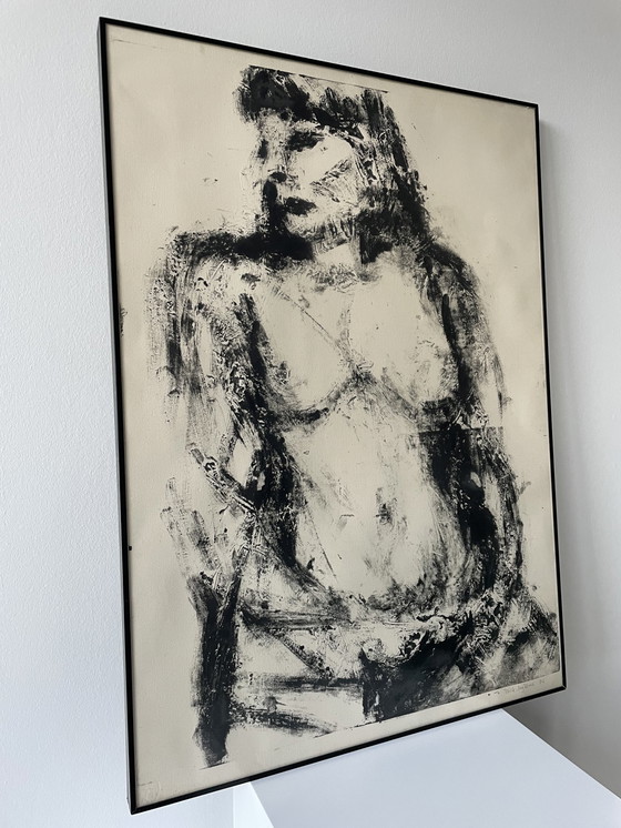 Image 1 of Nick Seijkens - Naaktportret (1982) - Originele Litho