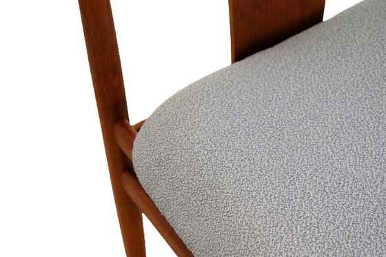 Image 1 of 4x Henning Sorrensen voor Danex eetkamerstoelen 'Vordingborg' vintage