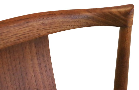 Image 1 of 4x Henning Sorrensen voor Danex eetkamerstoelen 'Vordingborg' vintage