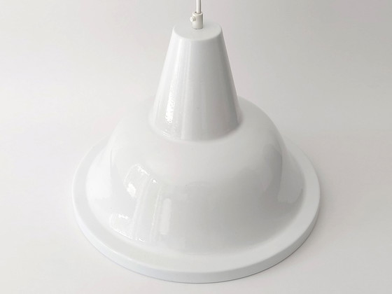 Image 1 of Hanglamp Emaille Wit