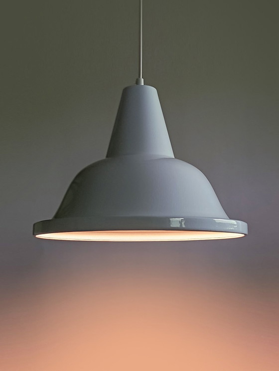 Image 1 of Hanglamp Emaille Wit