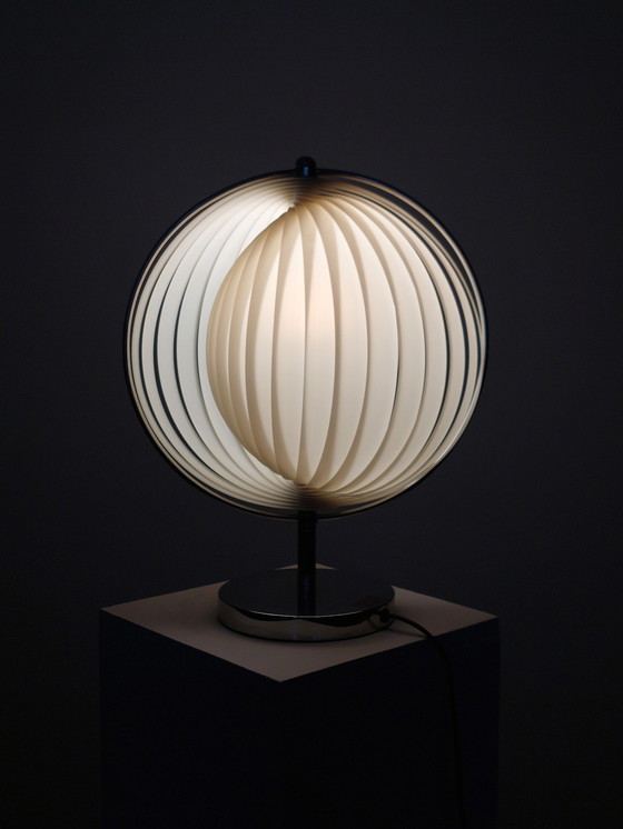 Image 1 of Maanlamp Tafellamp Kare Design 70s