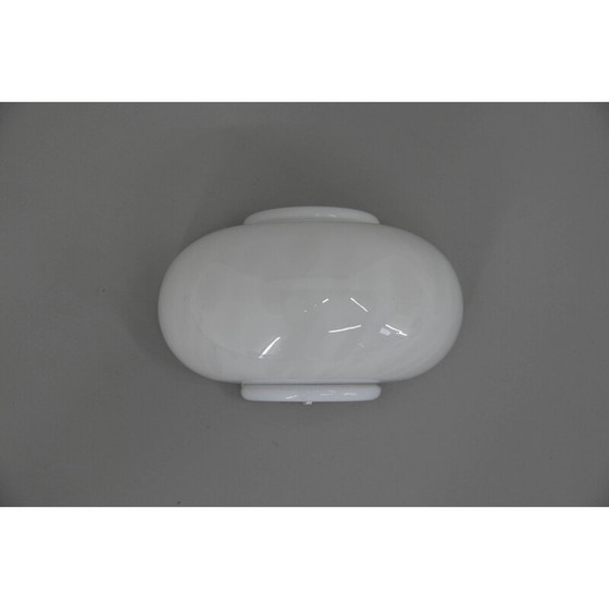 Image 1 of Italiaanse vintage glazen wandlamp