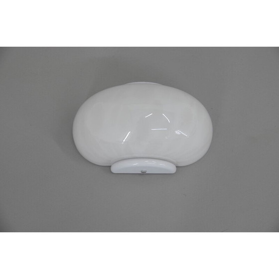 Image 1 of Italiaanse vintage glazen wandlamp