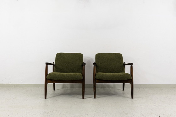 Image 1 of Paar vintage fauteuils van Edmund Homa, Polen, 1960S