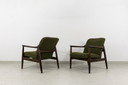 Paar vintage fauteuils van Edmund Homa, Polen, 1960S