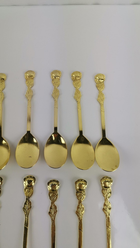 Image 1 of Gebakken set goud