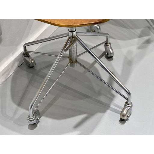Paar vintage bureaustoelen model 3113 van Arne Jacobsen voor Fritz Hansen, 1960