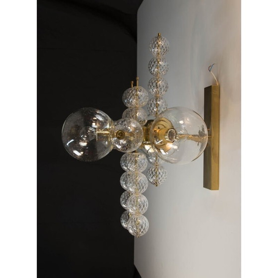 Image 1 of Vintage wandlamp van Preciosa voor Kamenicky Senov, Tsjecho-Slowakije 1960