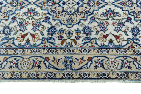 Image 1 of Handgeknoopte Keshan oosterse tapijten loper - 444 X 95 cm