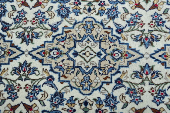 Image 1 of Handgeknoopte Keshan oosterse tapijten loper - 444 X 95 cm