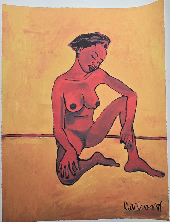 Image 1 of Peter Klashort - Lady On Orange