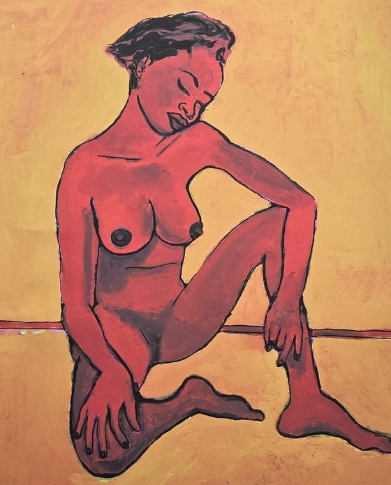 Image 1 of Peter Klashort - Lady On Orange