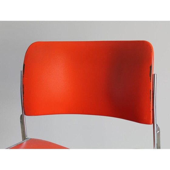 Image 1 of Set van 6 vintage 40/4 stoelen van David Rowland, 1970