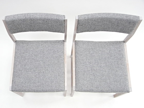 Image 1 of 2X Stoel, Eiken Kvadrat