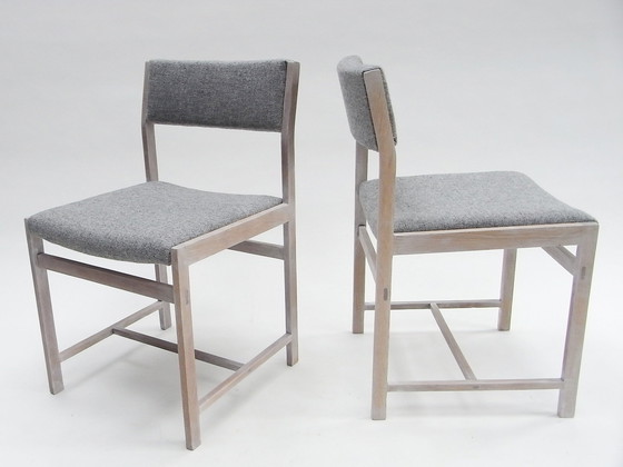 Image 1 of 2X Stoel, Eiken Kvadrat