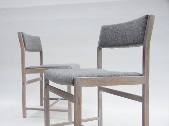 Image 1 of 2X Stoel, Eiken Kvadrat