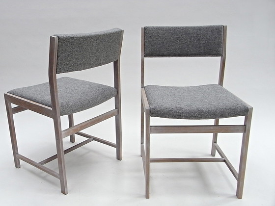 Image 1 of 2X Stoel, Eiken Kvadrat