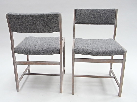 Image 1 of 2X Stoel, Eiken Kvadrat