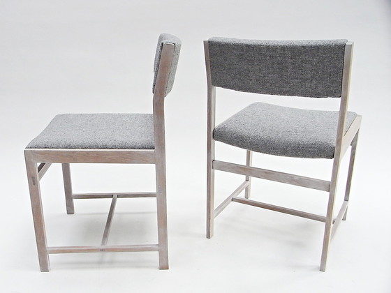 Image 1 of 2X Stoel, Eiken Kvadrat