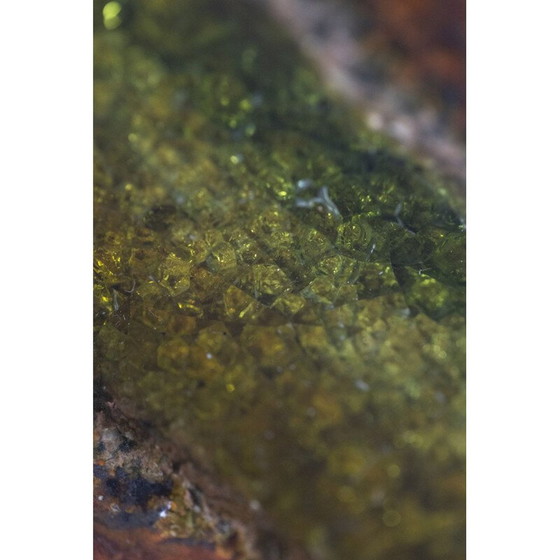 Image 1 of Vintage lava en metalen salontafel door Robert en Jean Cloutier, 1950