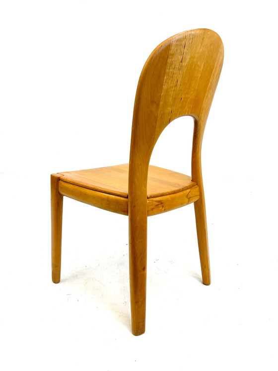 Image 1 of 4x Vintage Niels Koefoed eetkamerstoelen