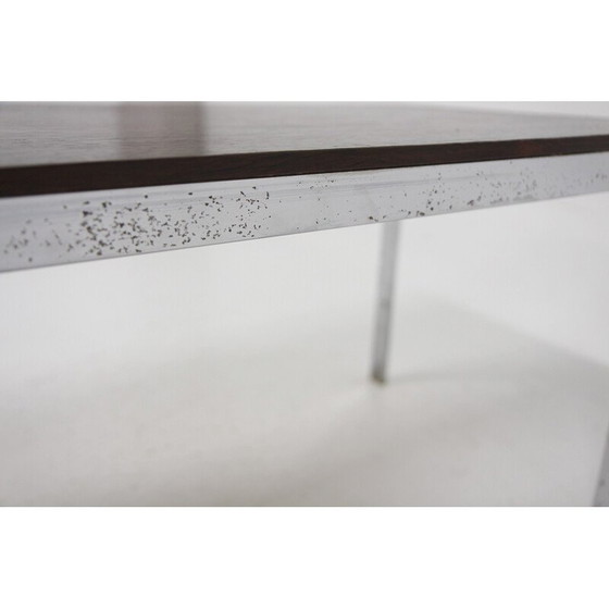 Image 1 of Vintage "Alpacka" bank in rozenhout van Gillis Lundgren voor Möbel-Ikéa, Zweden 1960