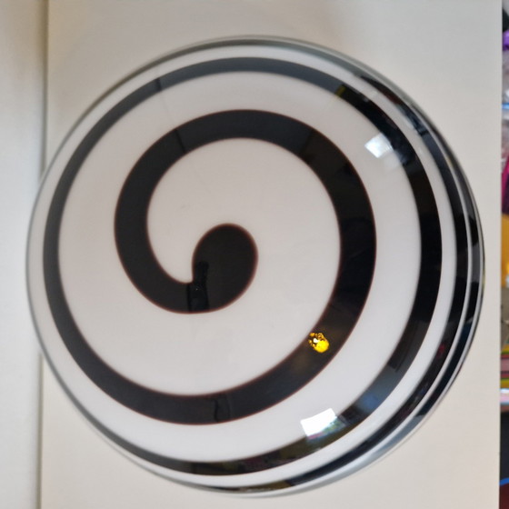 Image 1 of Ilo Vintage Glazen Lamp Bollamp