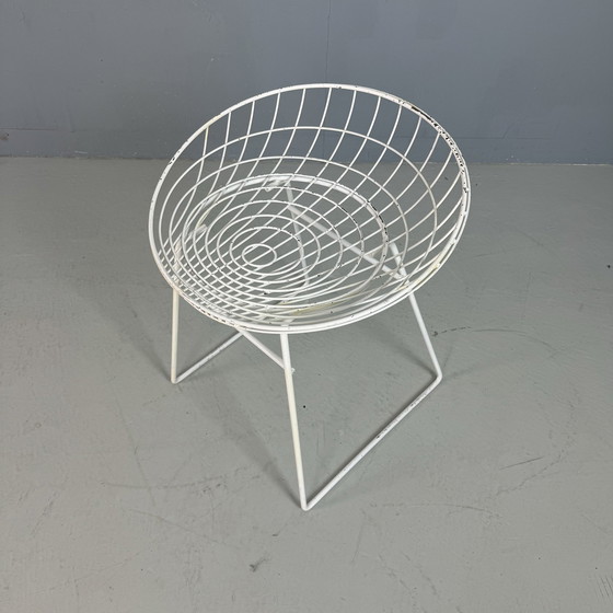 Image 1 of Vintage Pastoe Km05 Wire Chair Cees Braakman - Adriaan Dekker