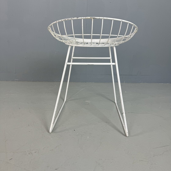 Image 1 of Vintage Pastoe Km05 Wire Chair Cees Braakman - Adriaan Dekker