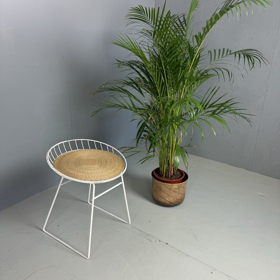 Image 1 of Vintage Pastoe Km05 Wire Chair Cees Braakman - Adriaan Dekker